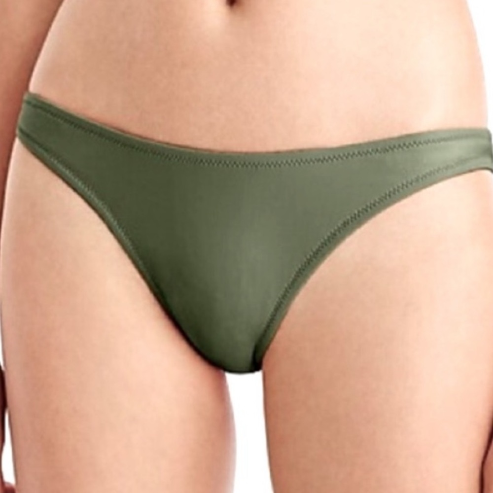 I Crew 1989 high leg bikini bottom NWT